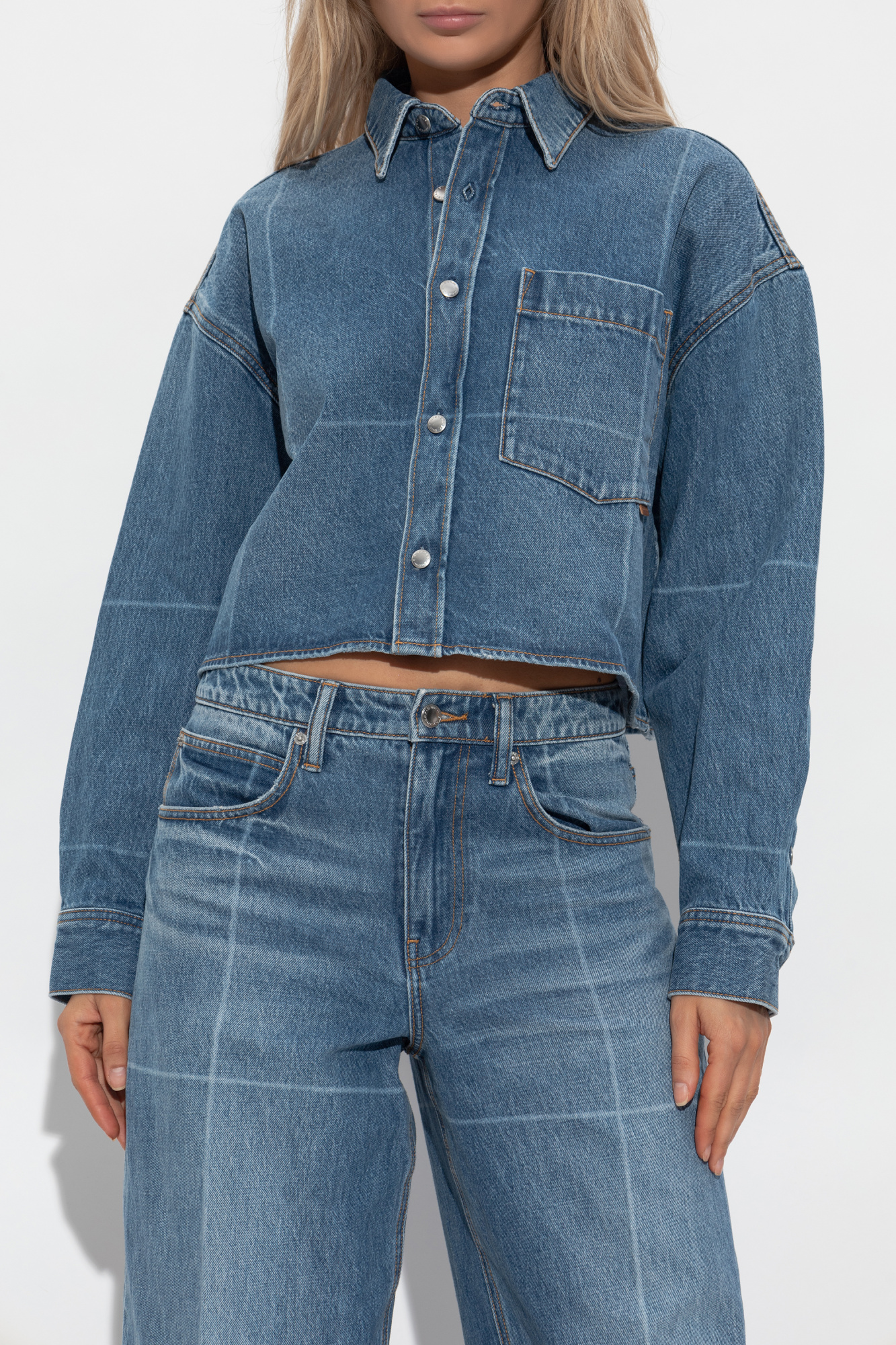 【T by ALEXANDER WANG】DENIM JACKET 494T ALEXANDER WANG DENIM JACKET | eBay